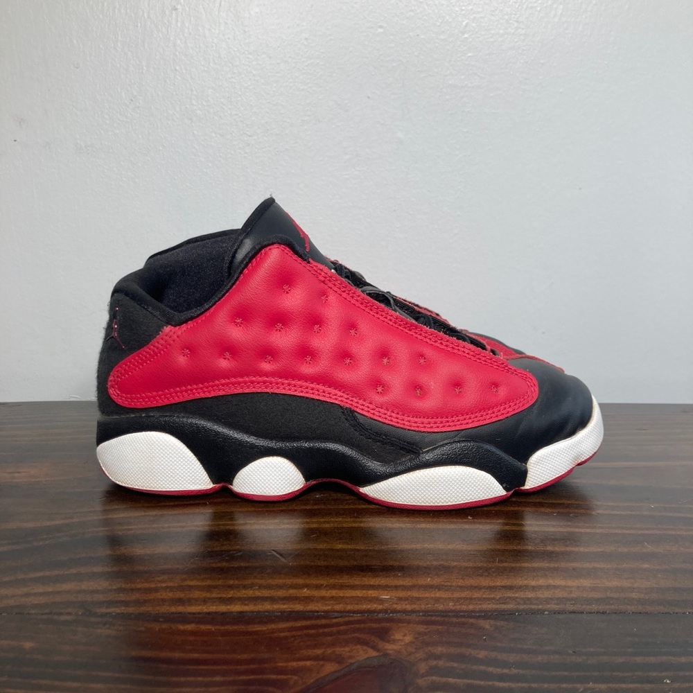 Jordan 13 Retro Low Very Berry Red Black DA8018-061 Athletic Sneakers Kids 2Y